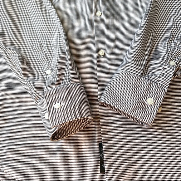 Hugo Boss Pure Cotton Jacquard Pattern Slim Fit Shirt - Picture 9 of 15